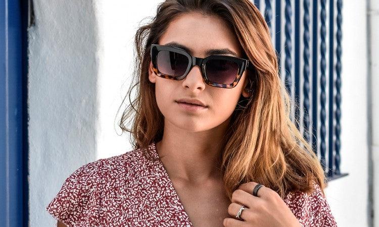 Lunettes de soleil : Rosie I Noir & Ecaille - Image 2