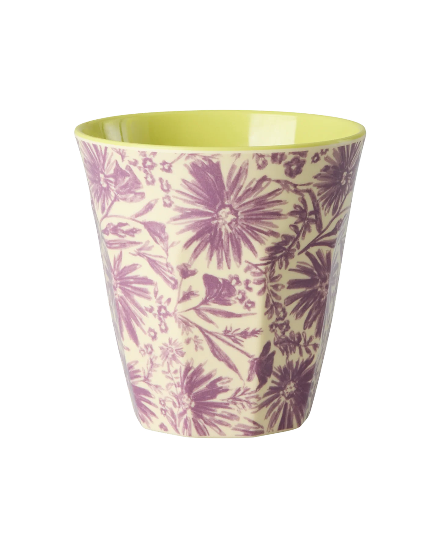 MÃ©dium Gobelet - Violet - Flower Press Print