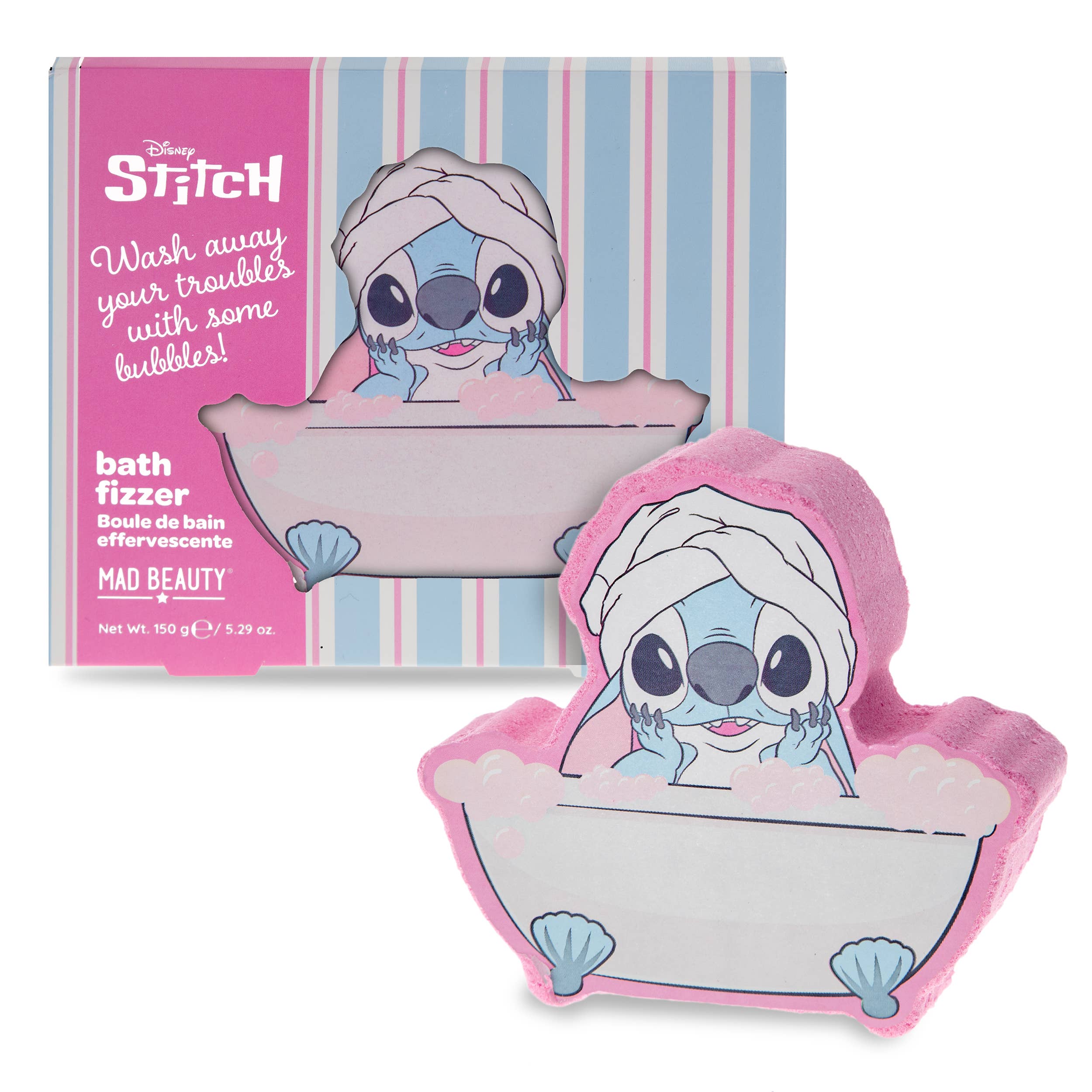 Mad Beauty Disney Stitch Bain Effervescent Détente - Image 4