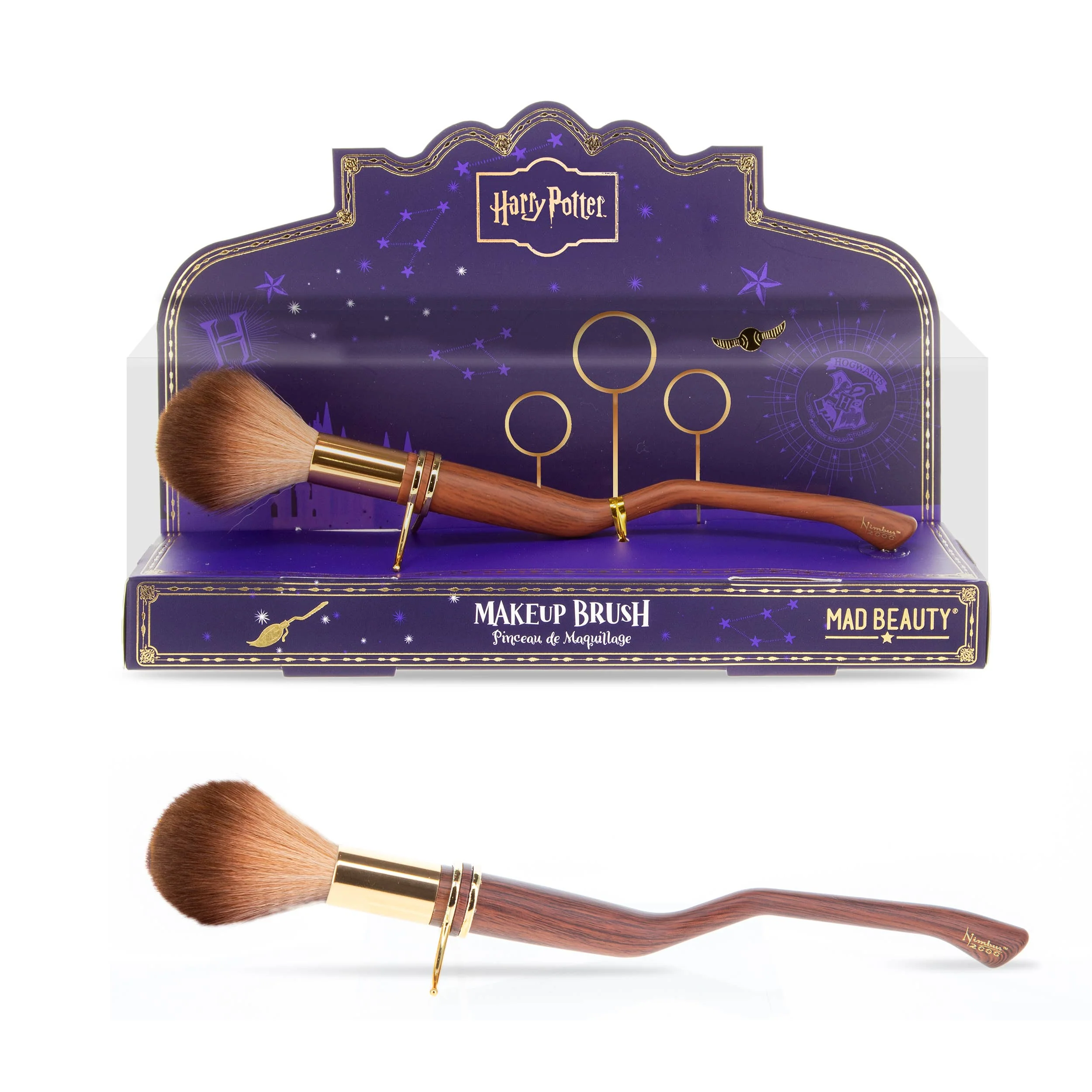MadBeauty Warner Bros Brosse à maquillage Balai Harry Potter - Image 2