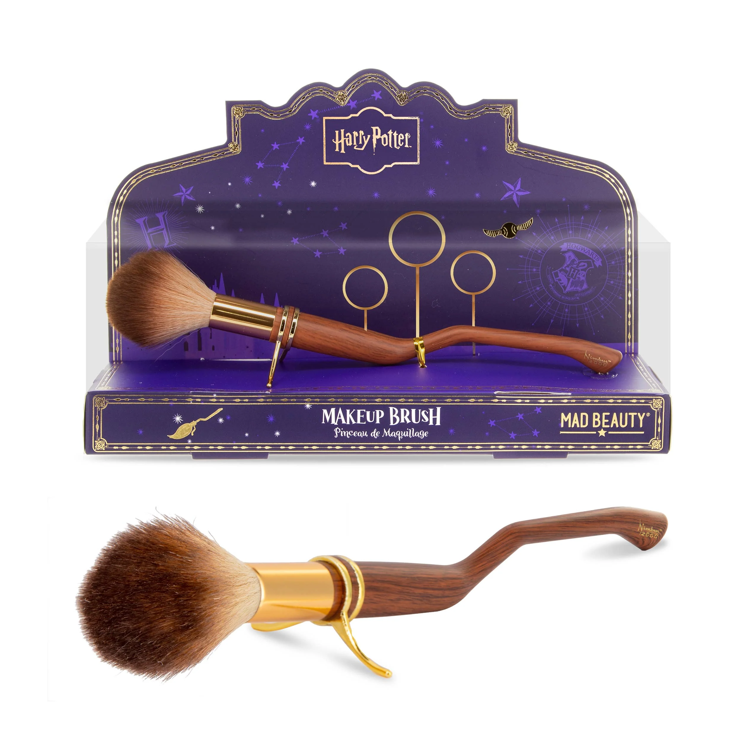 MadBeauty Warner Bros Brosse à maquillage Balai Harry Potter - Image 4