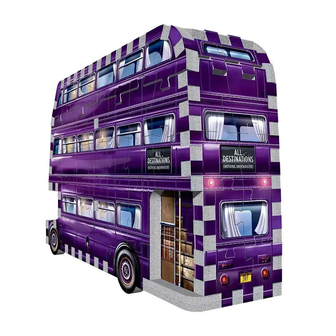 Magicobus - 130 pièces - puzzle 3D Wrebbit - Harry Potter - Image 2