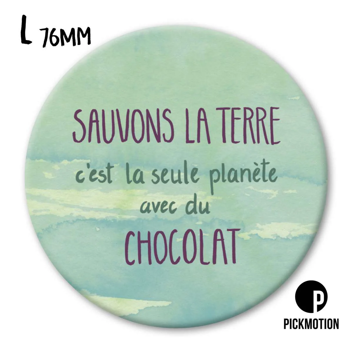 Magnet taille L - Sauvons la terre