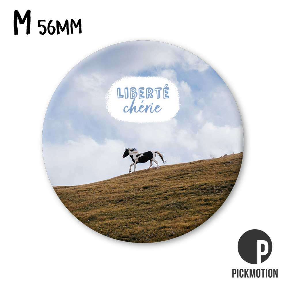 Magnet taille M - Liberté chérie