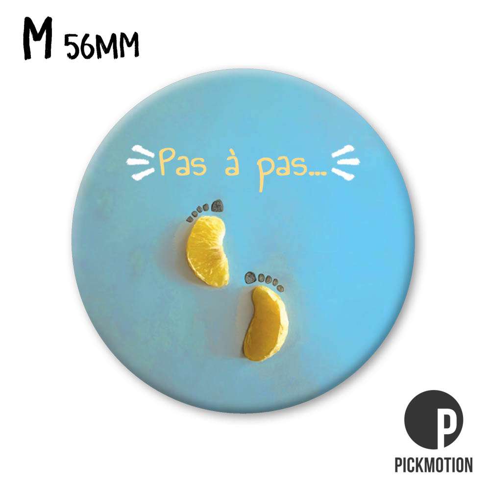 Magnet taille M - Pas à pas...