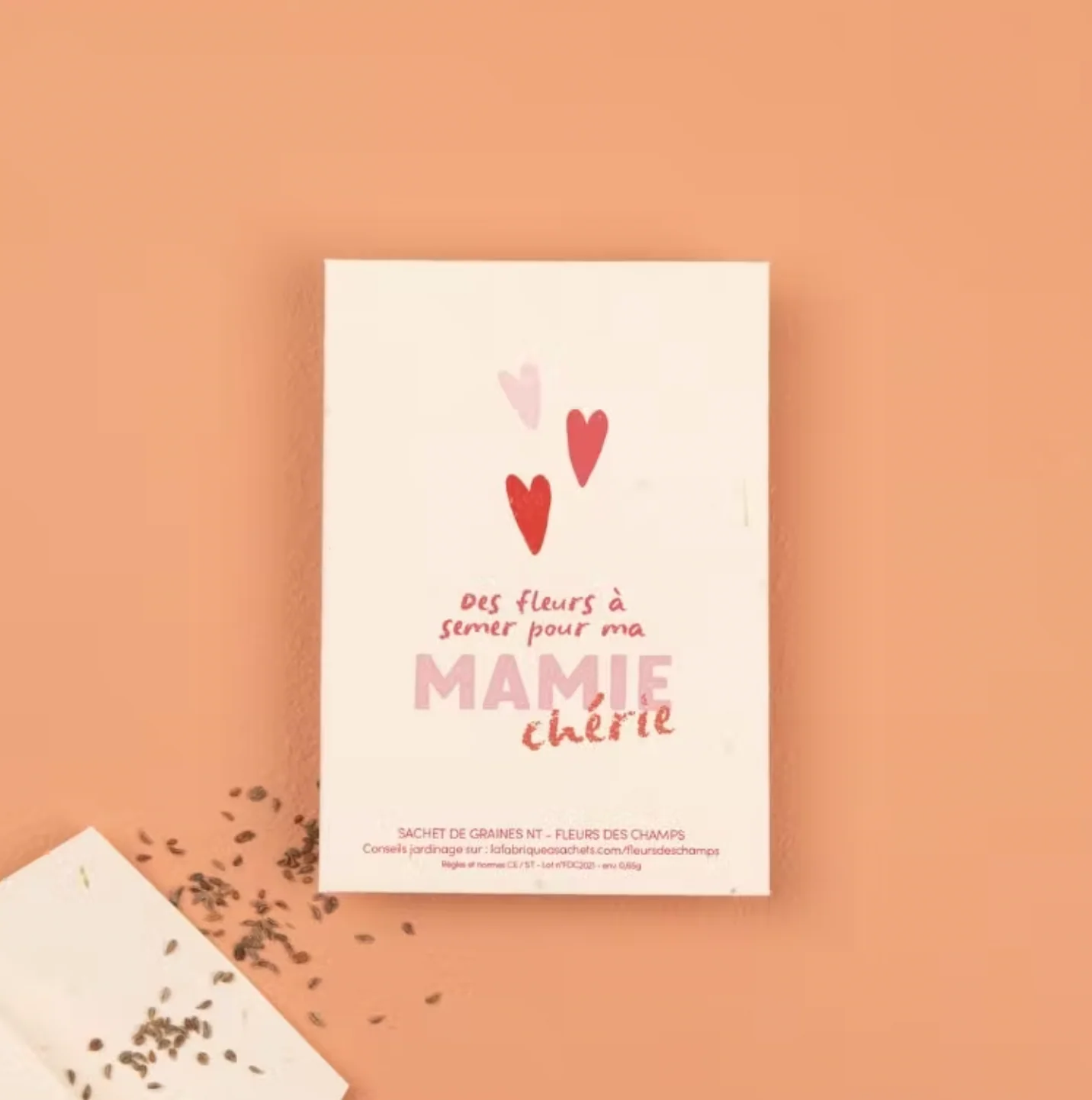 Mamie Chérie - Sachet de graines de Fleurs des Champs - Image 2
