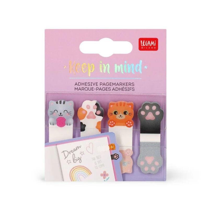 MARQUE-PAGES ADHÉSIFS - KEEP IN MIND I KITTY