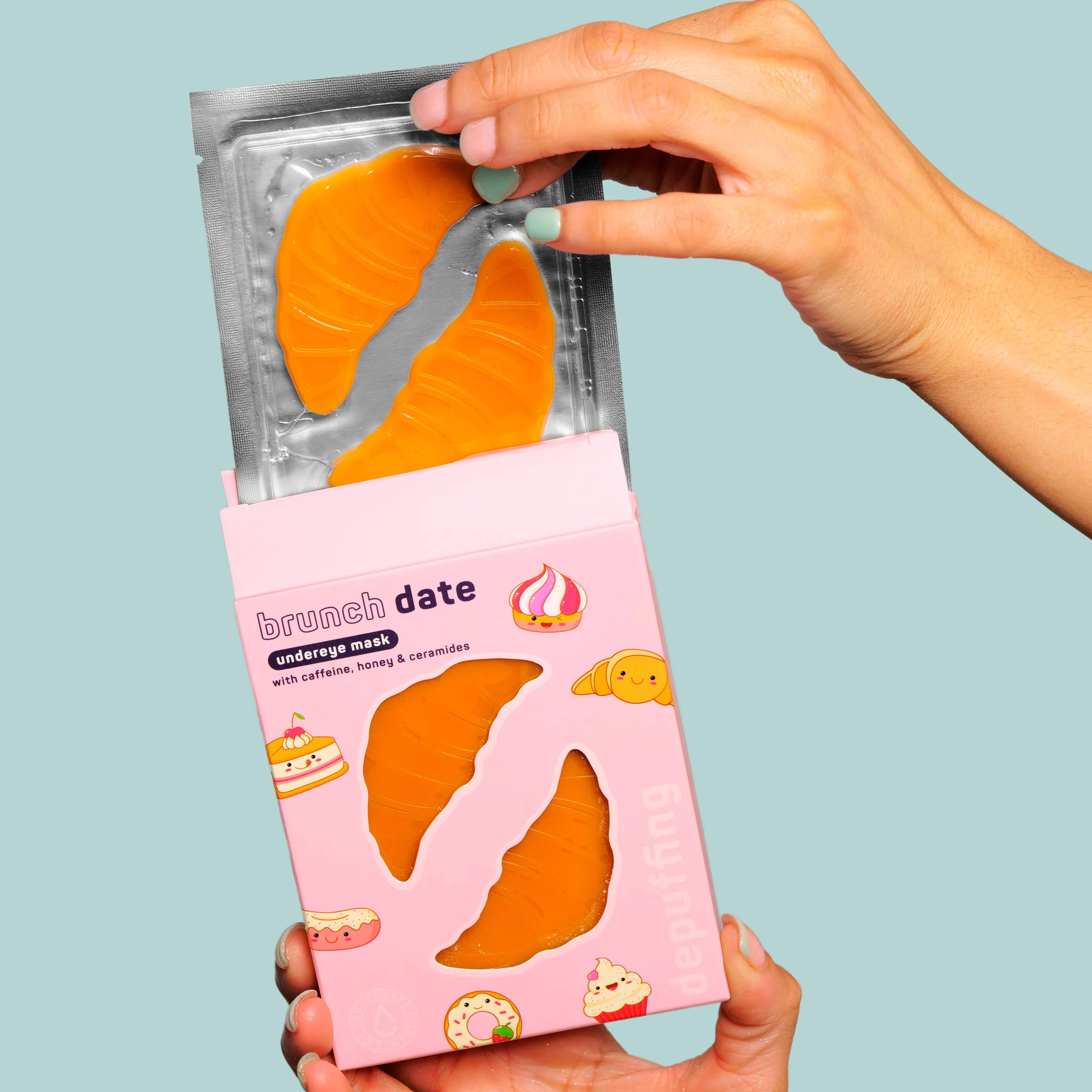Masques décongestionnants pour les yeux pour un brunch de la Saint-Valentin - Image 3