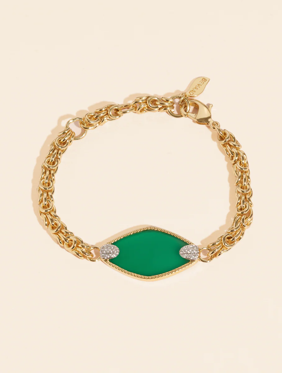MAYAN BRACELET - ONYX VERT