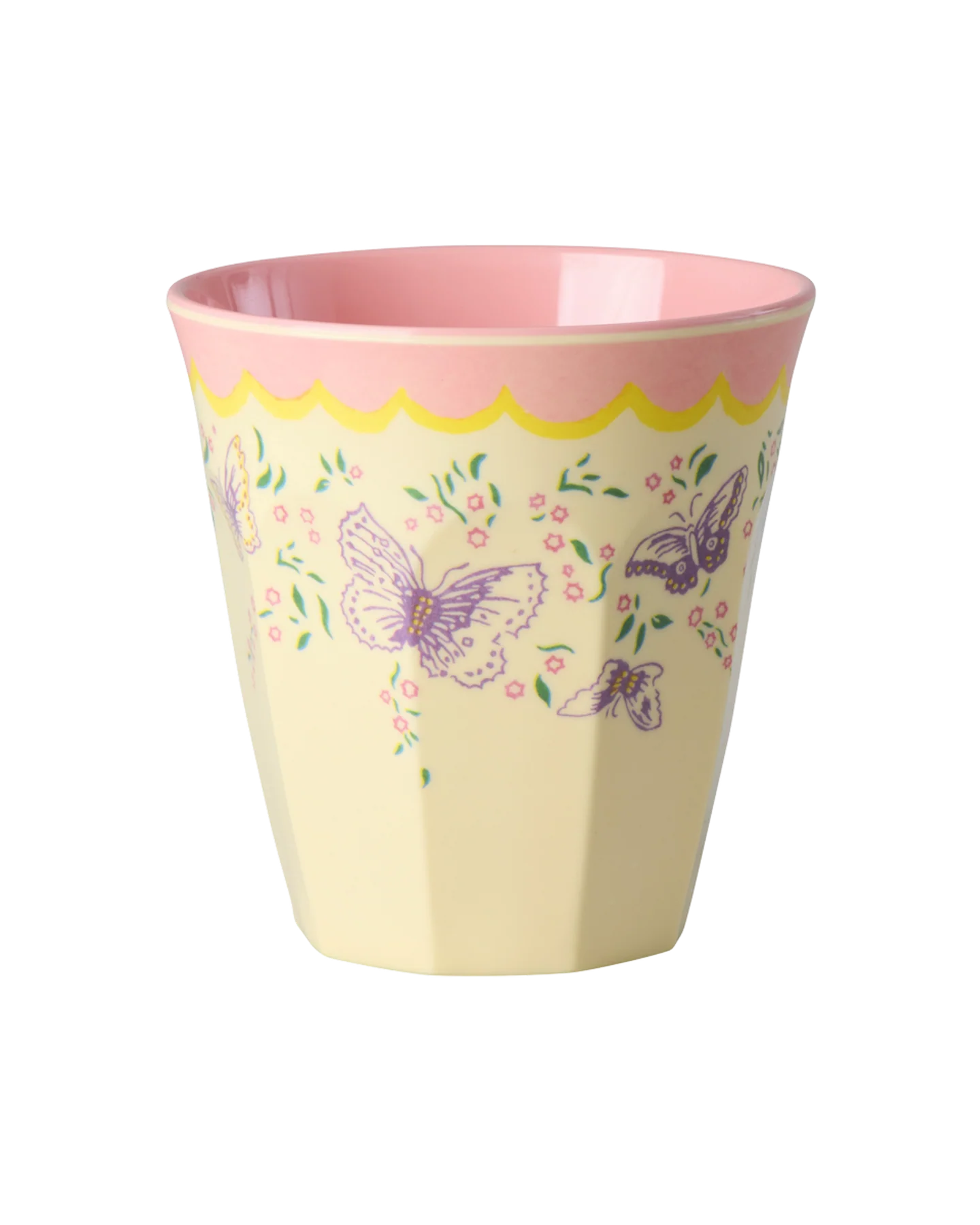 Medium Cup - Cream - Spread Your Wings Print