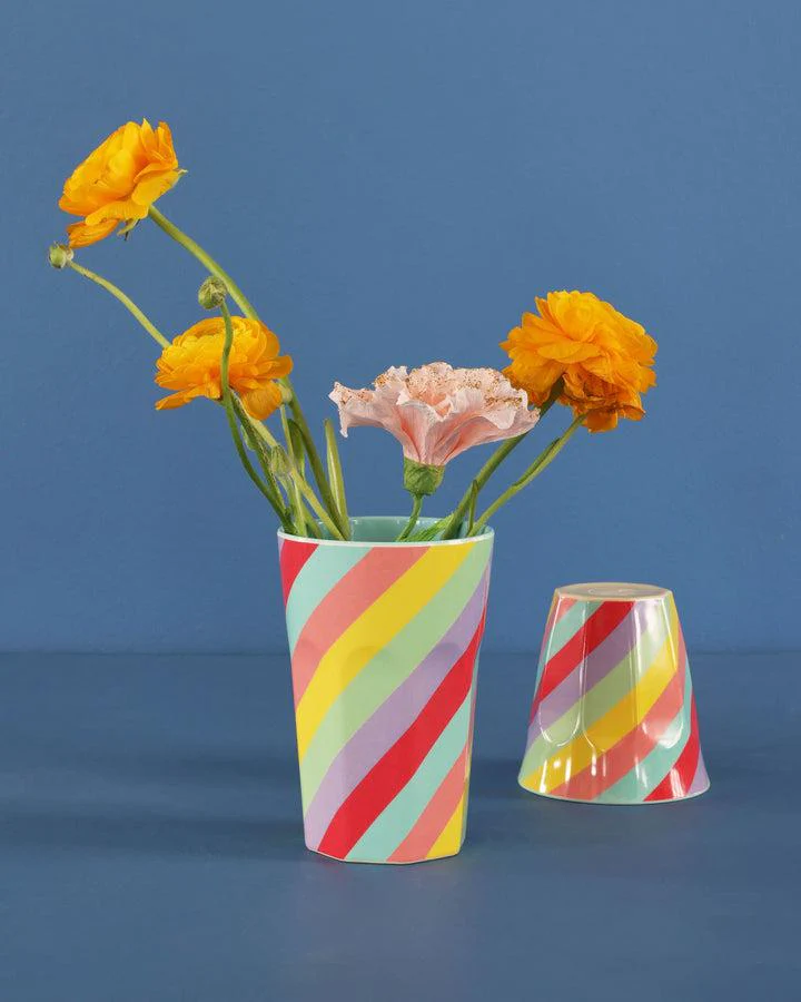 Melamine Cup with Summer Rush Print - Tall - 400 ml