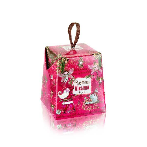 MINI PANETTONE DE NOËL CERISE PÉPITES DE CHOCOLAT 100g - Car