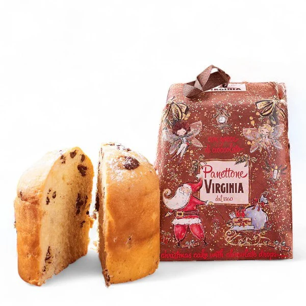 MINI PANETTONE DE NOËL PÉPITES DE CHOCOLAT 100g - Carton de - Image 2