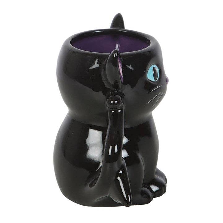 Mug d'Halloween Chat Chauve-souris Gothique Mignon et Effrayant - Image 3