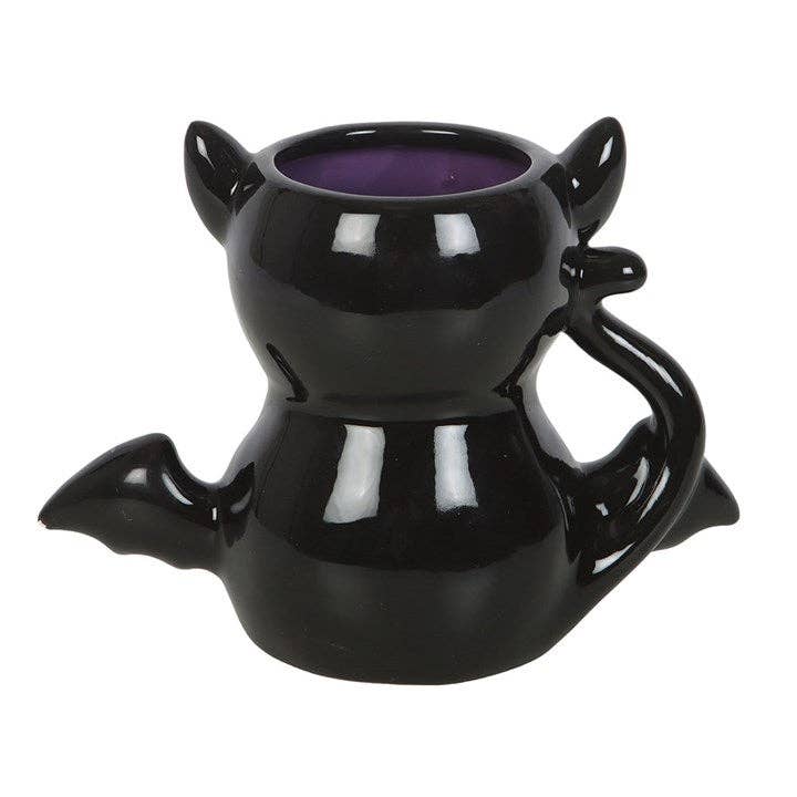 Mug d'Halloween Chat Chauve-souris Gothique Mignon et Effrayant - Image 4