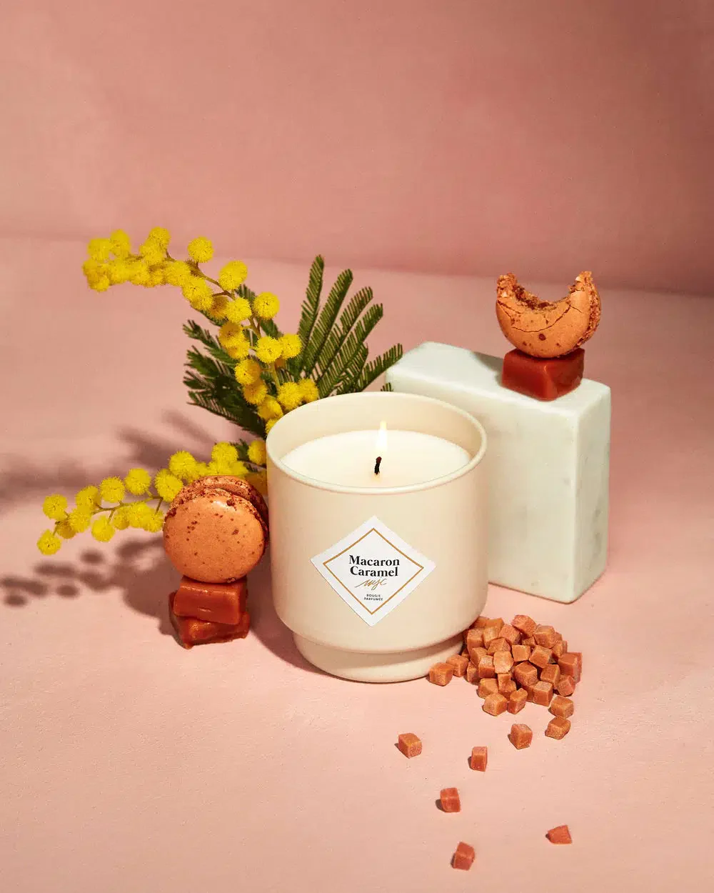 My Jolie Candle I Macaron Caramel I 200g