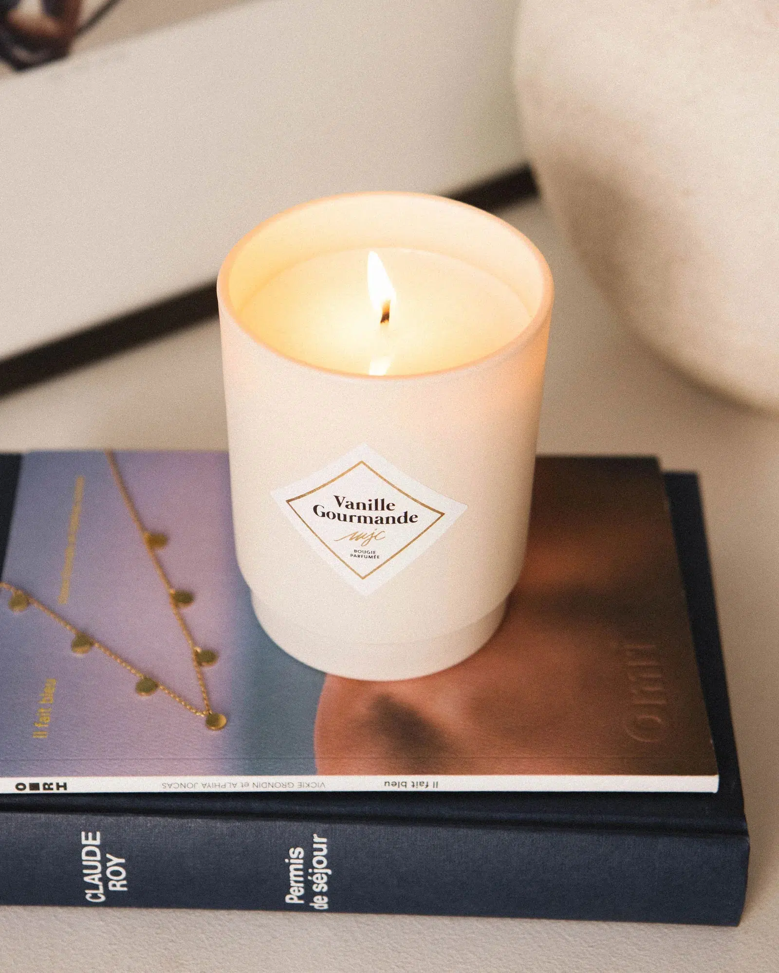 My Jolie Candle I Vanille I Bracelet noir