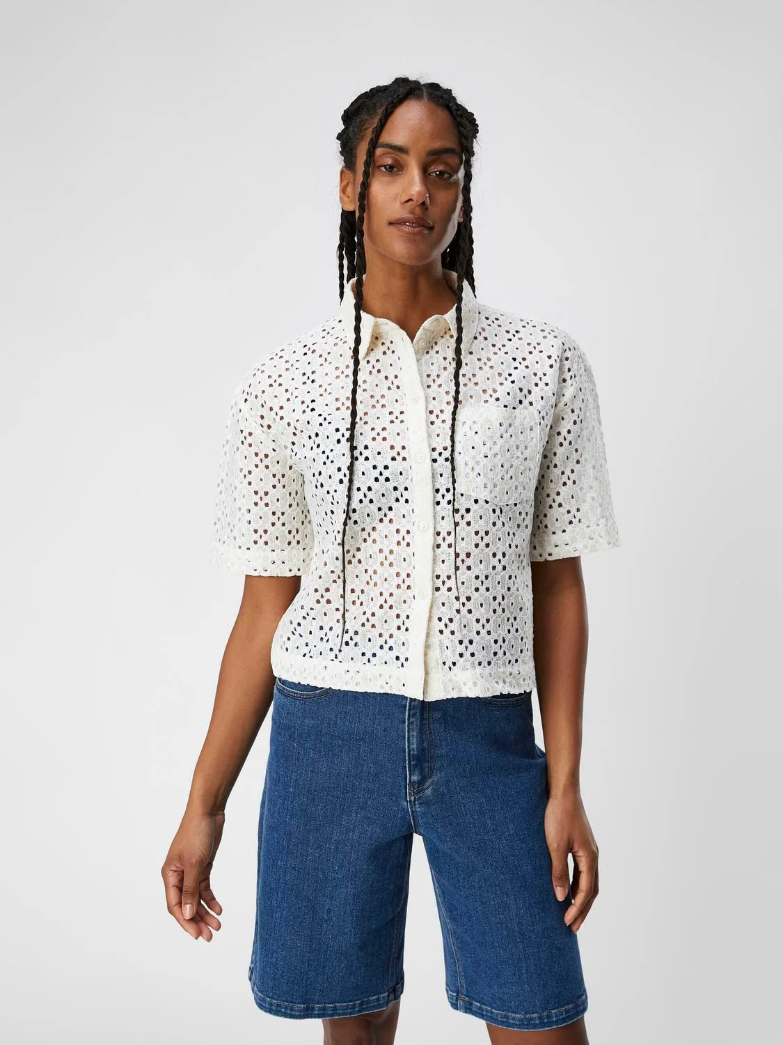 OBJEMILIA S/S SHIRT 132