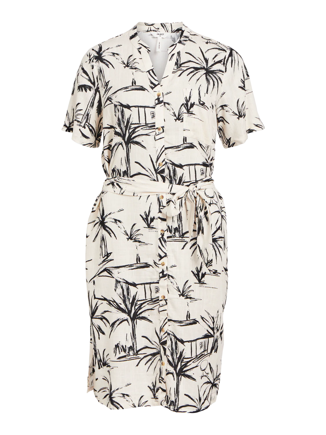 OBJVIGGA SELINE S/S SHIRT DRESS 132