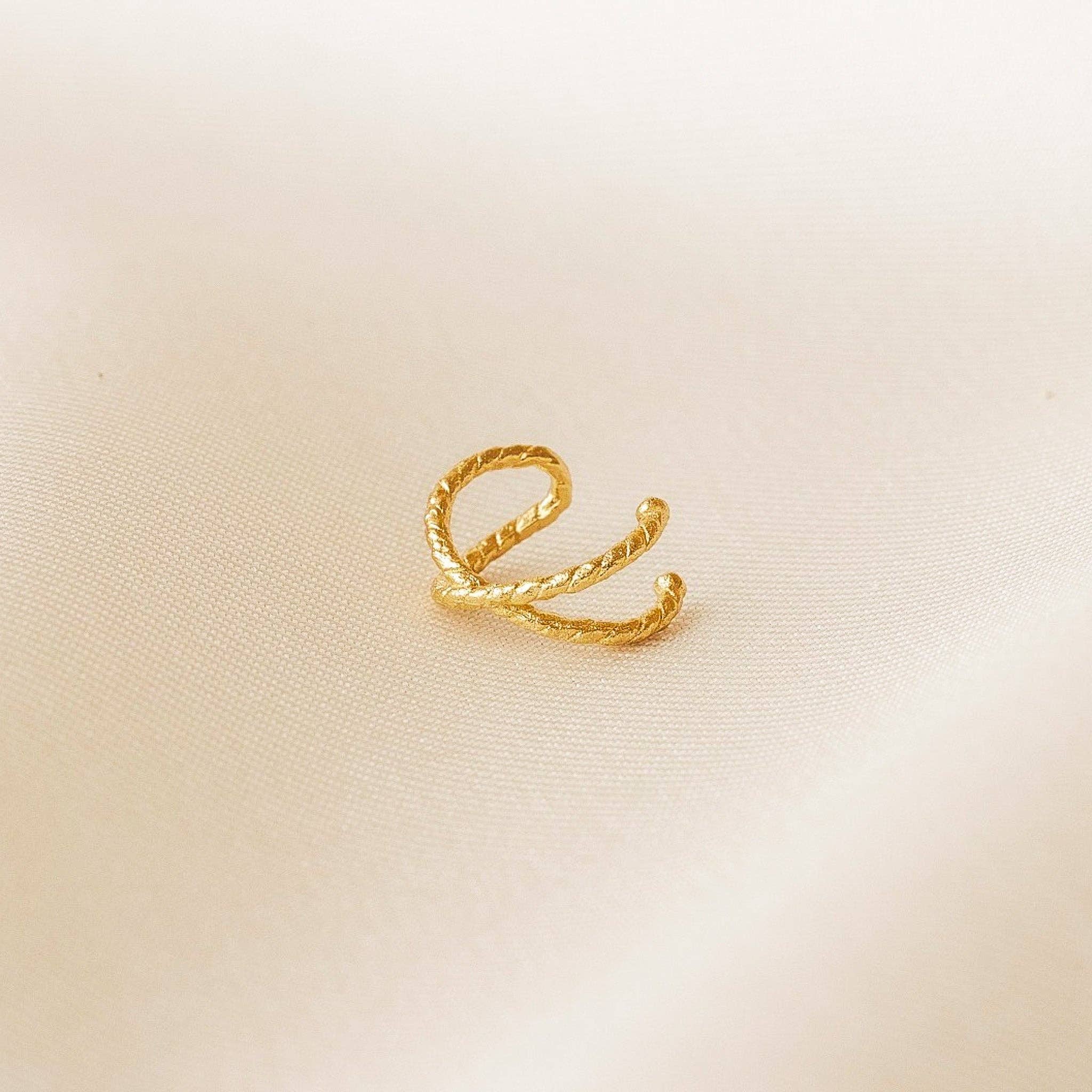 Oreillette Lalo | Bijoux dorés imperméables