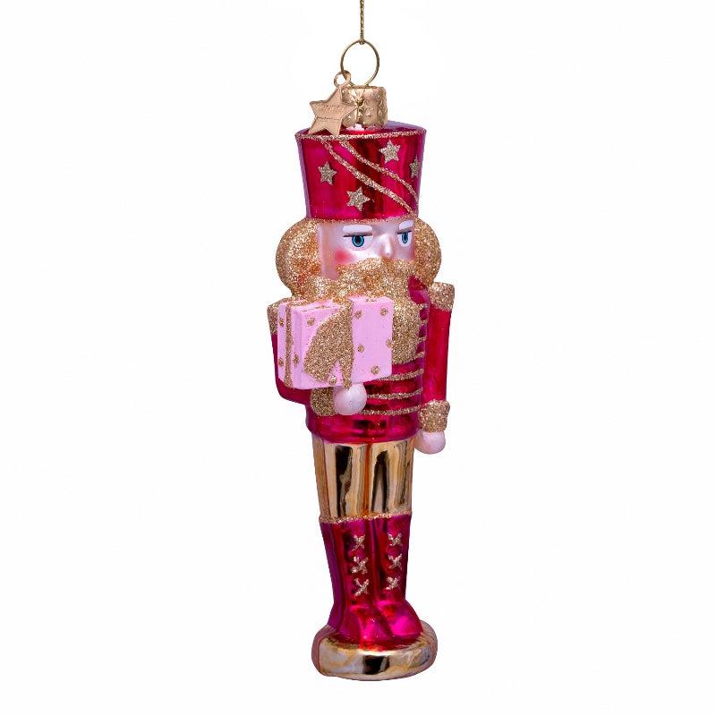 Ornement Noël I Casse noisette framboise - Image 2
