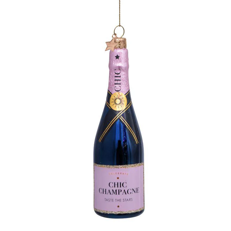 Ornement Noël I Champagne bb
