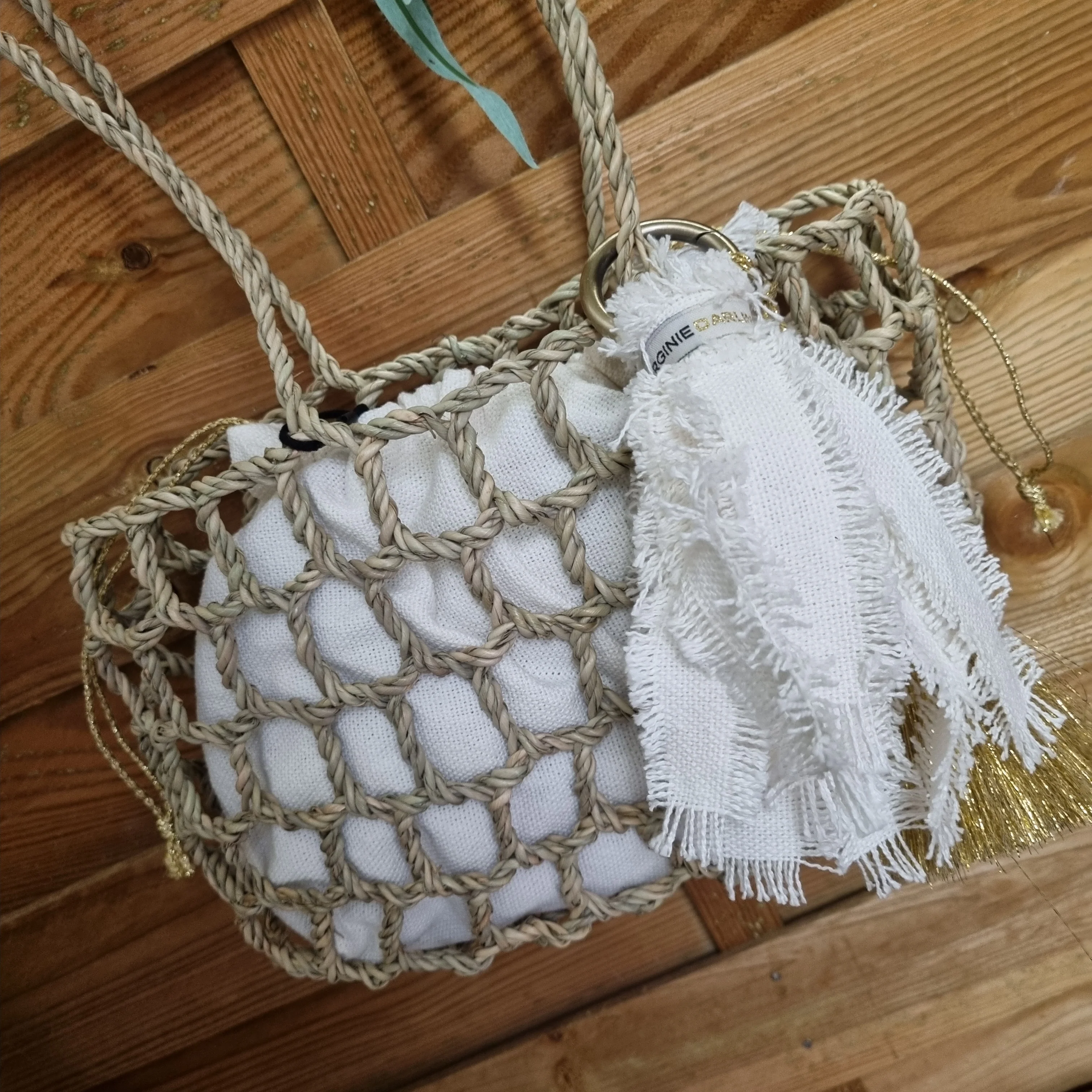 Panier Seaside Square Mini I Ecru - Image 3