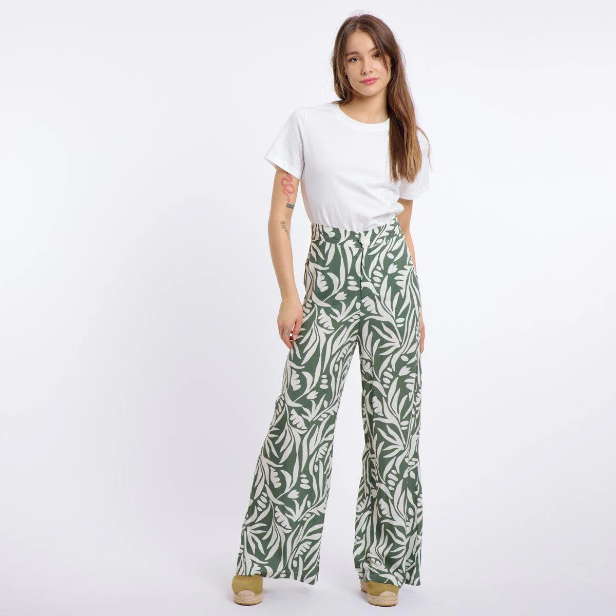 Pantalon Ailine I Khaki - Image 4