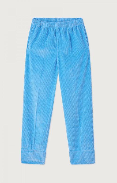 PANTALON CAROTTE I PADOW I CELESTE