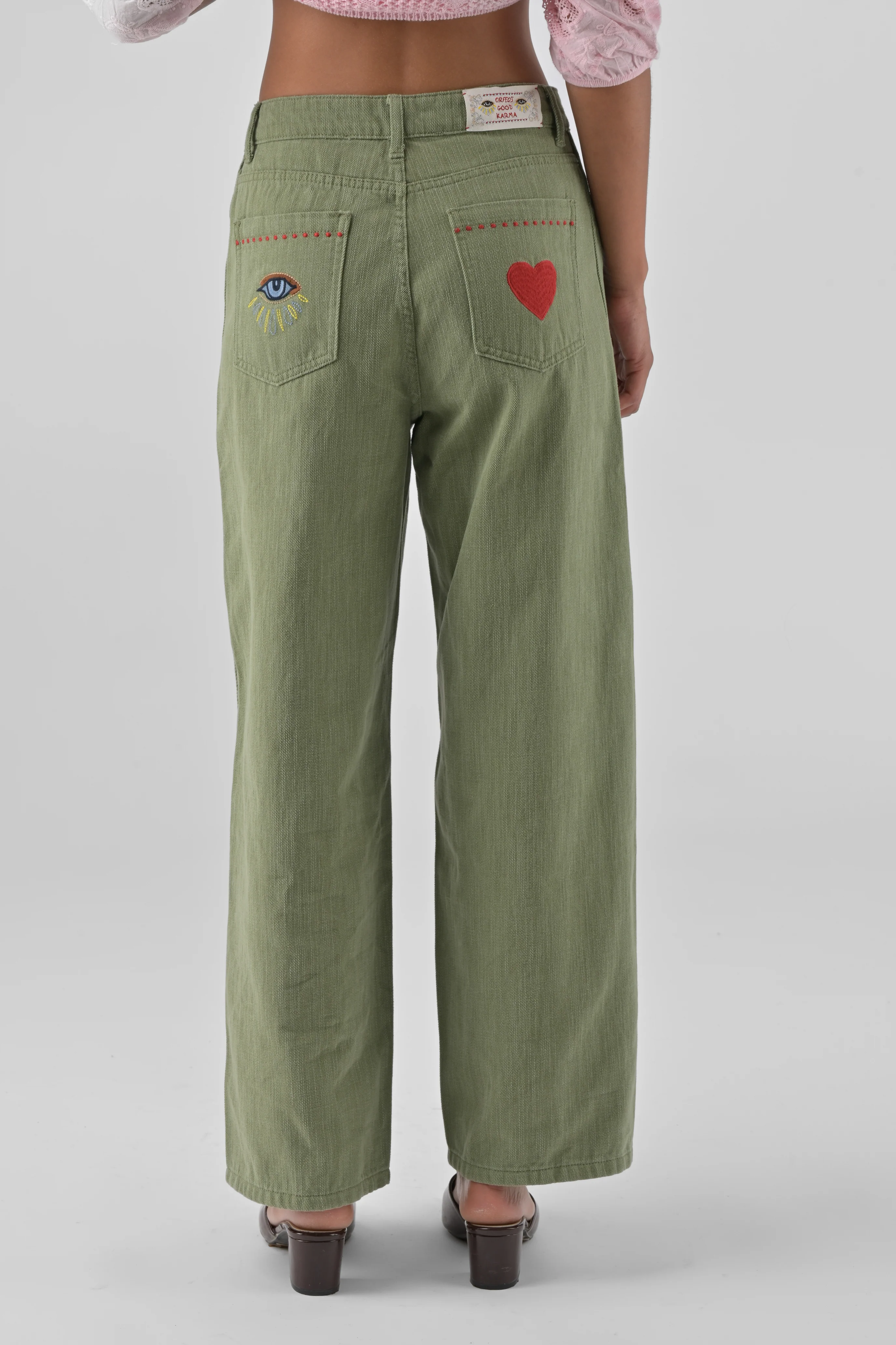PANTALON VINCIANE KAKI