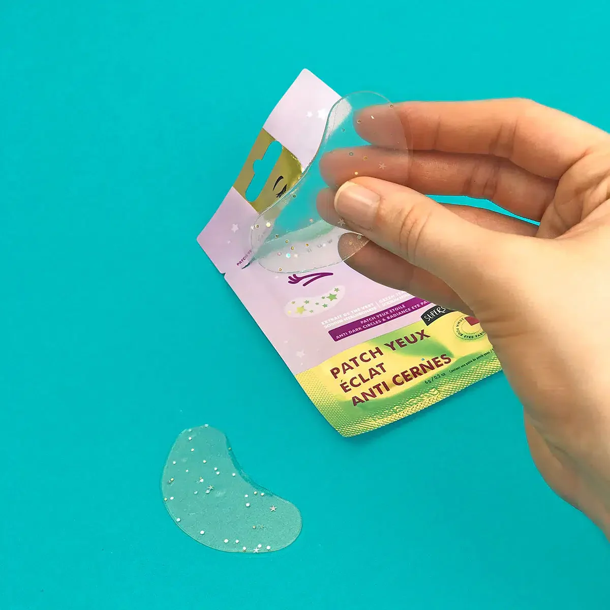 Patch Yeux Biocellulose SUPERS POUVOIRS ÉTOILÉS : ANTI CERNES + ECLAT - Image 2