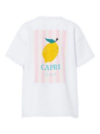 PCALIFI FASTTRACK SS OVERSIZE TEE JRS I CAPRI - Image 2