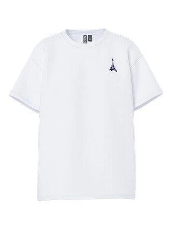 PCALIFI FASTTRACK SS OVERSIZE TEE JRS I EIFFEL TOWER - Image 2