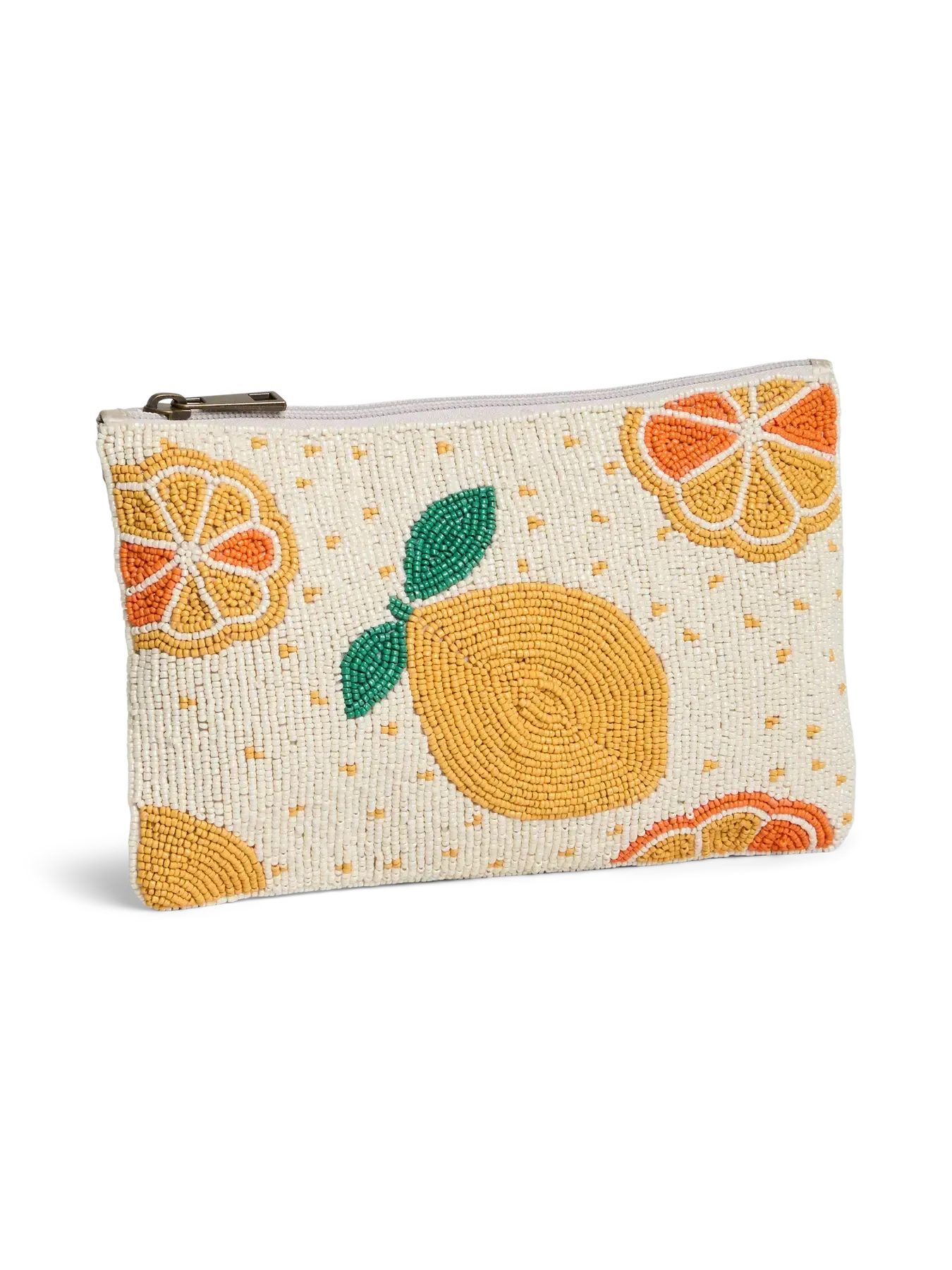PCGURIA BEADED CLUTCH BUNDLE FC I Cloud Dancer Lemons