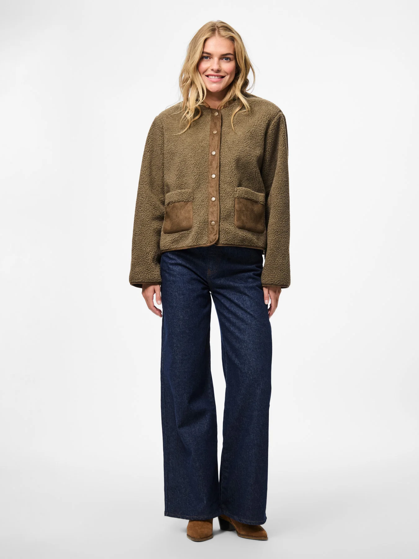 PCJUNE TEDDY JACKET BC - Image 2
