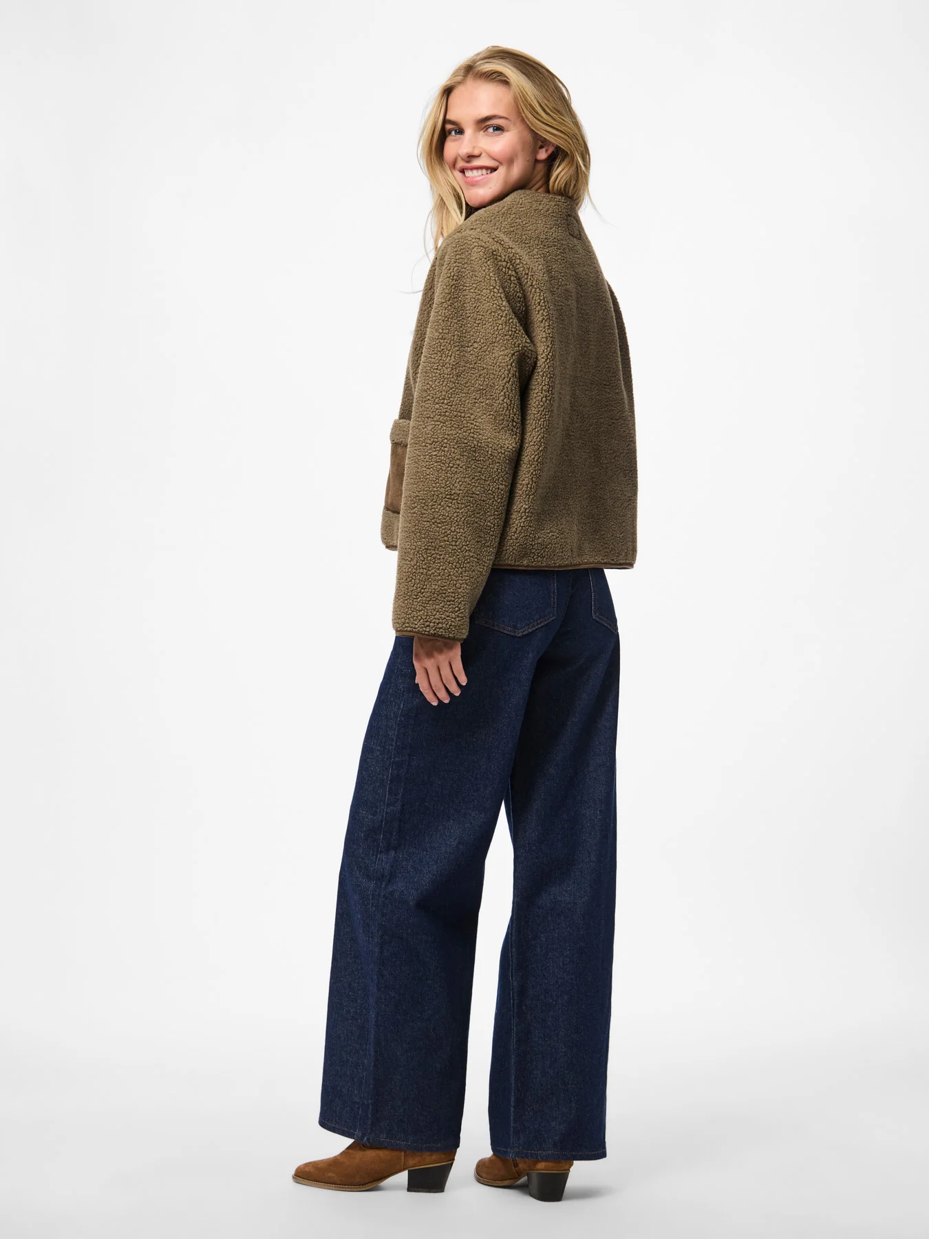 PCJUNE TEDDY JACKET BC - Image 3