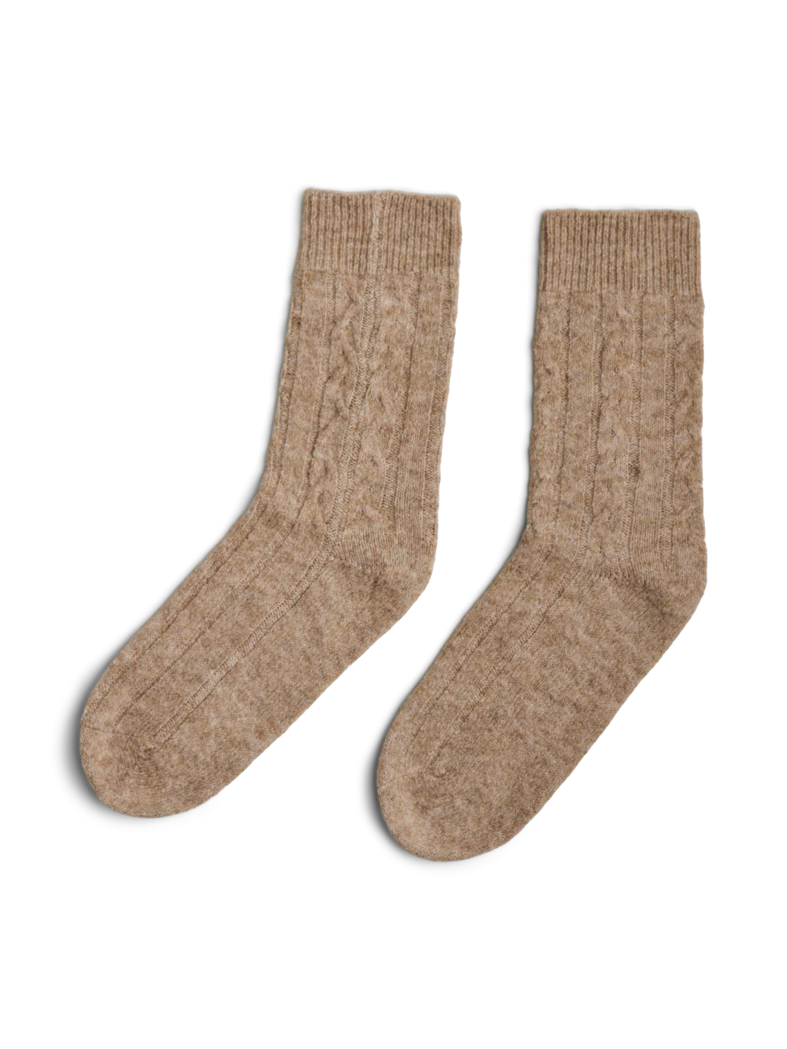 PCNONNA SOCKS Silver Mink