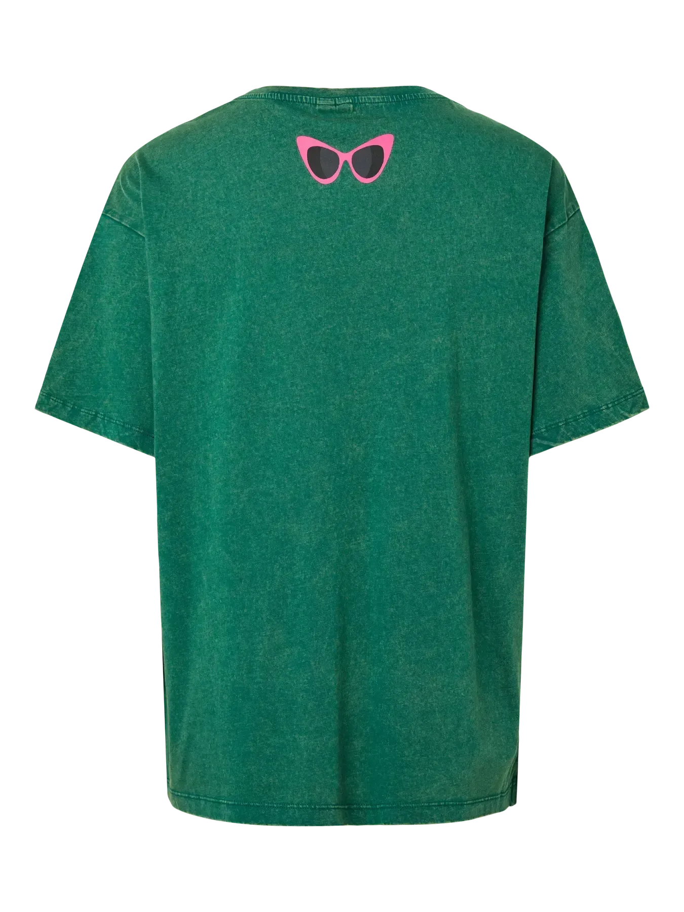 PCSALLY SS O-NECK T-SHIRT JSR FC VERT - Image 2