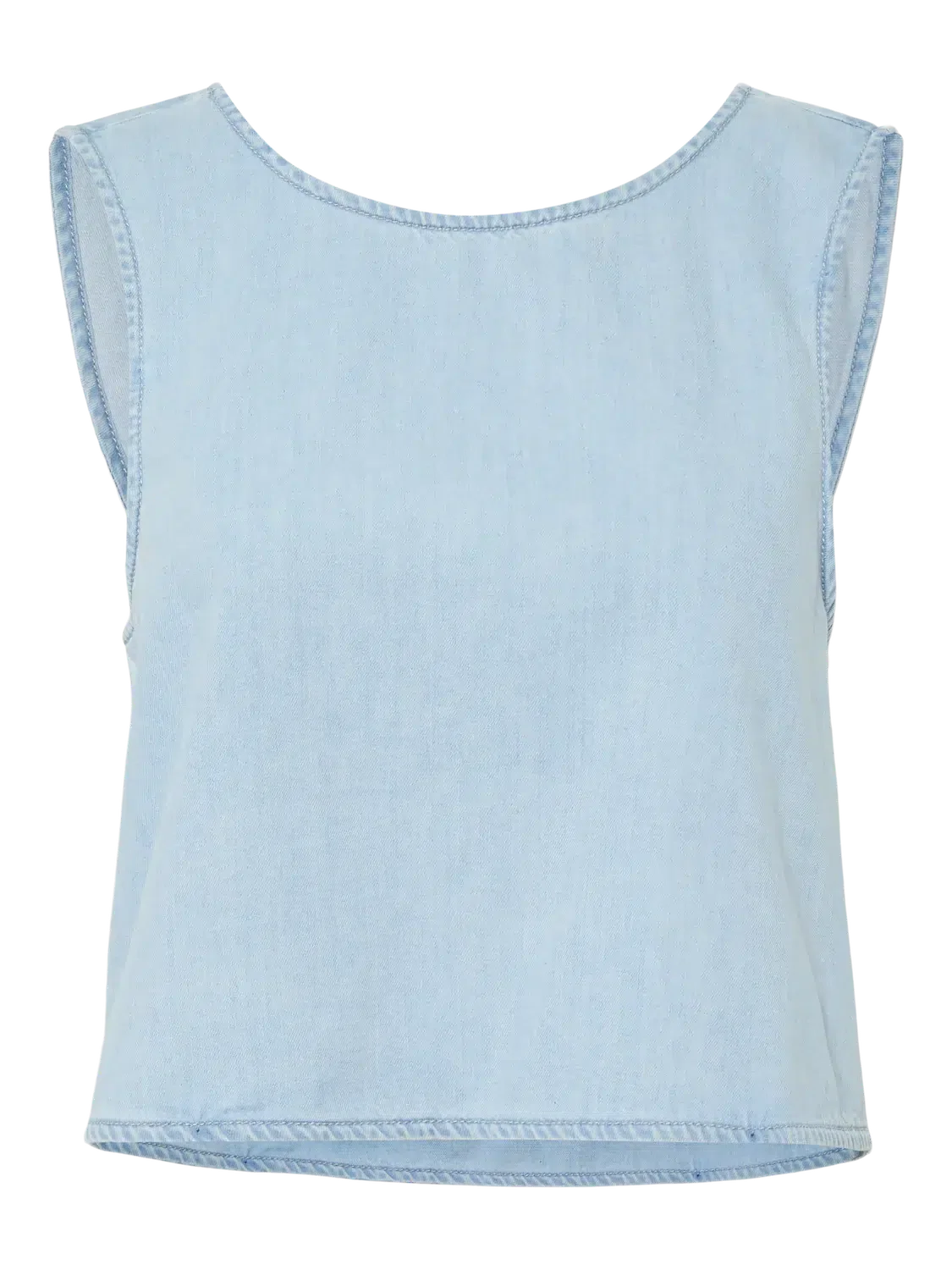 PCSMIDI SL DENIM TOP MPA