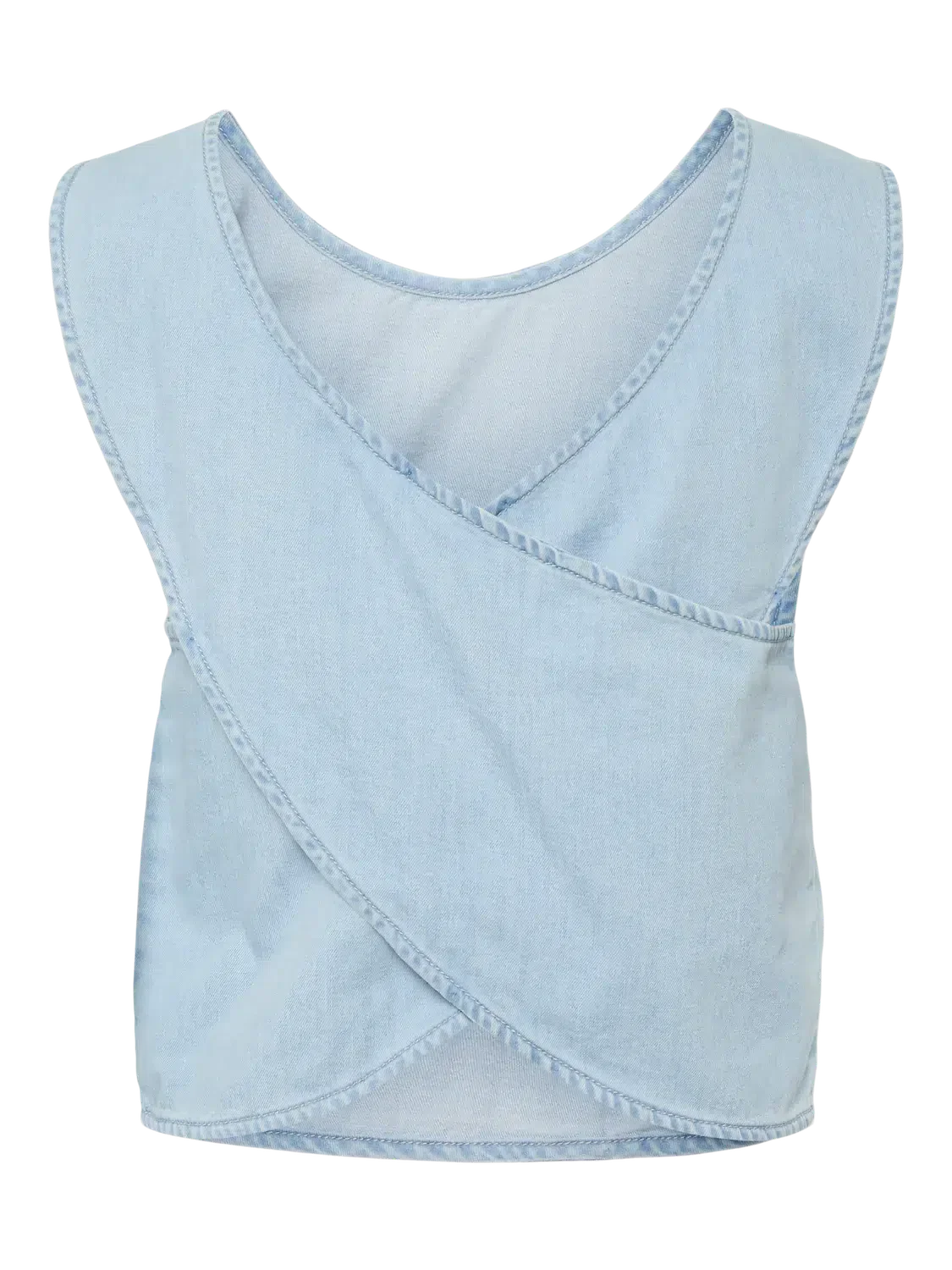 PCSMIDI SL DENIM TOP MPA - Image 2