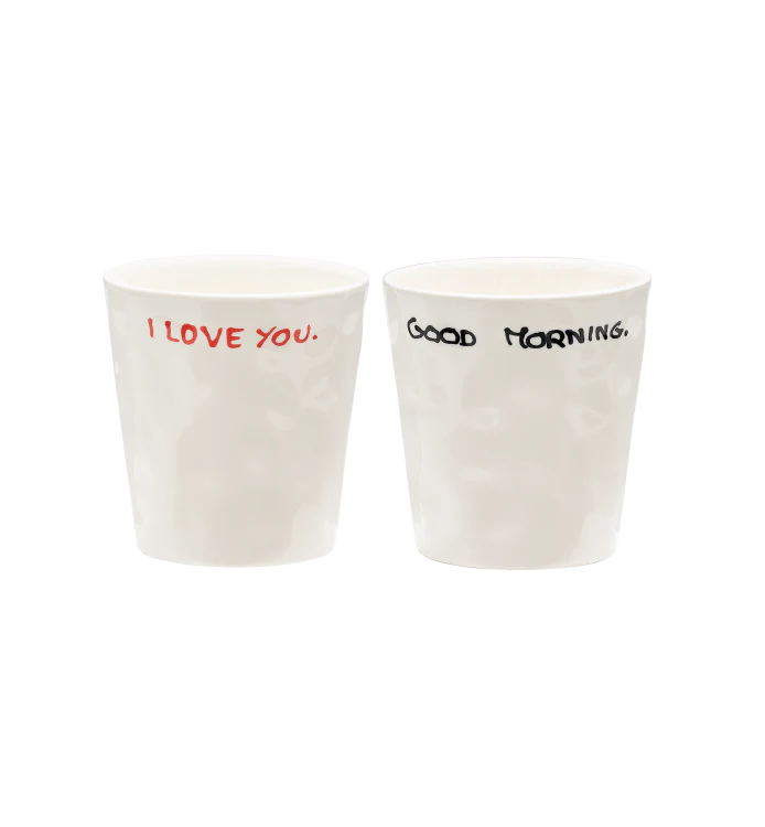 Perfect Morning Coffee Cup Set of 2 Anna