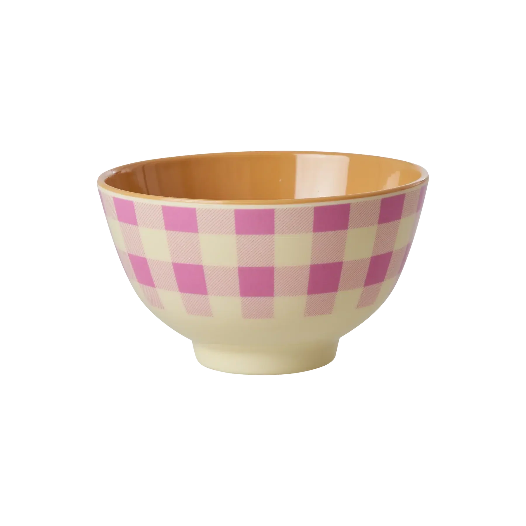 Petit Bol Mélamine - Rose - Check It Out Print - Image 2