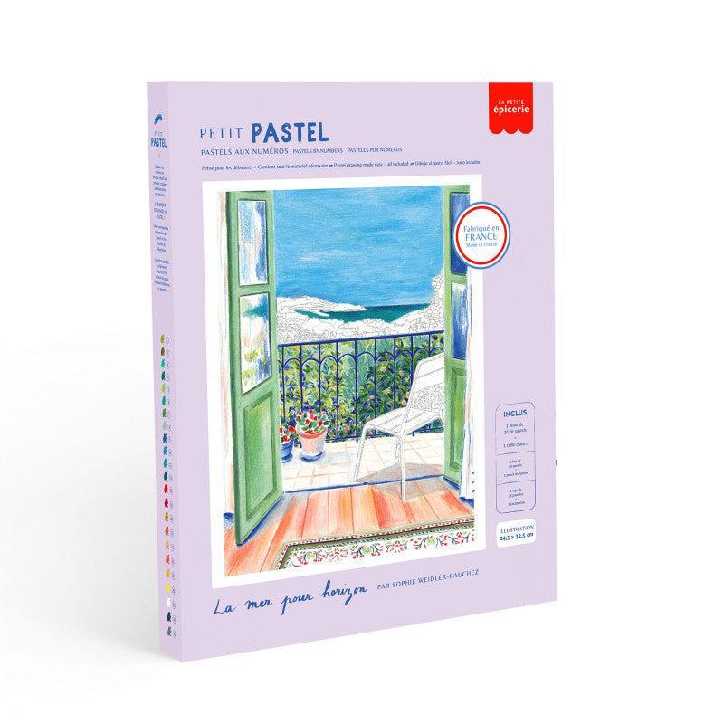 PETIT PASTEL - LA MER POUR HORIZON