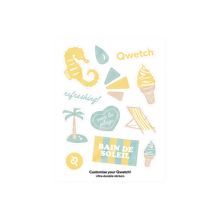 Planche de stickers - edition limitée - citron