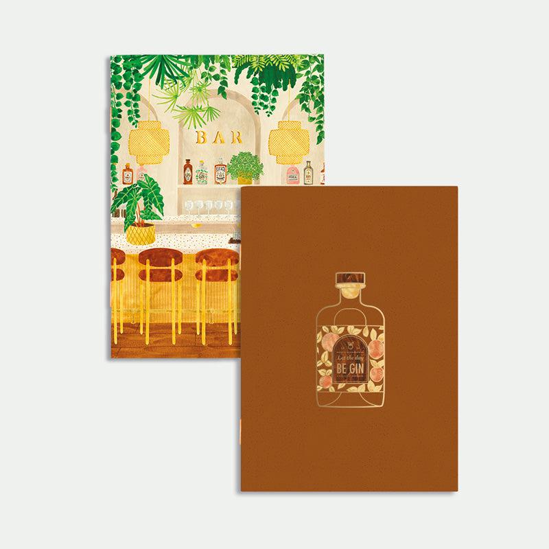 POCKET NOTEBOOK DUO – BAR & GIN