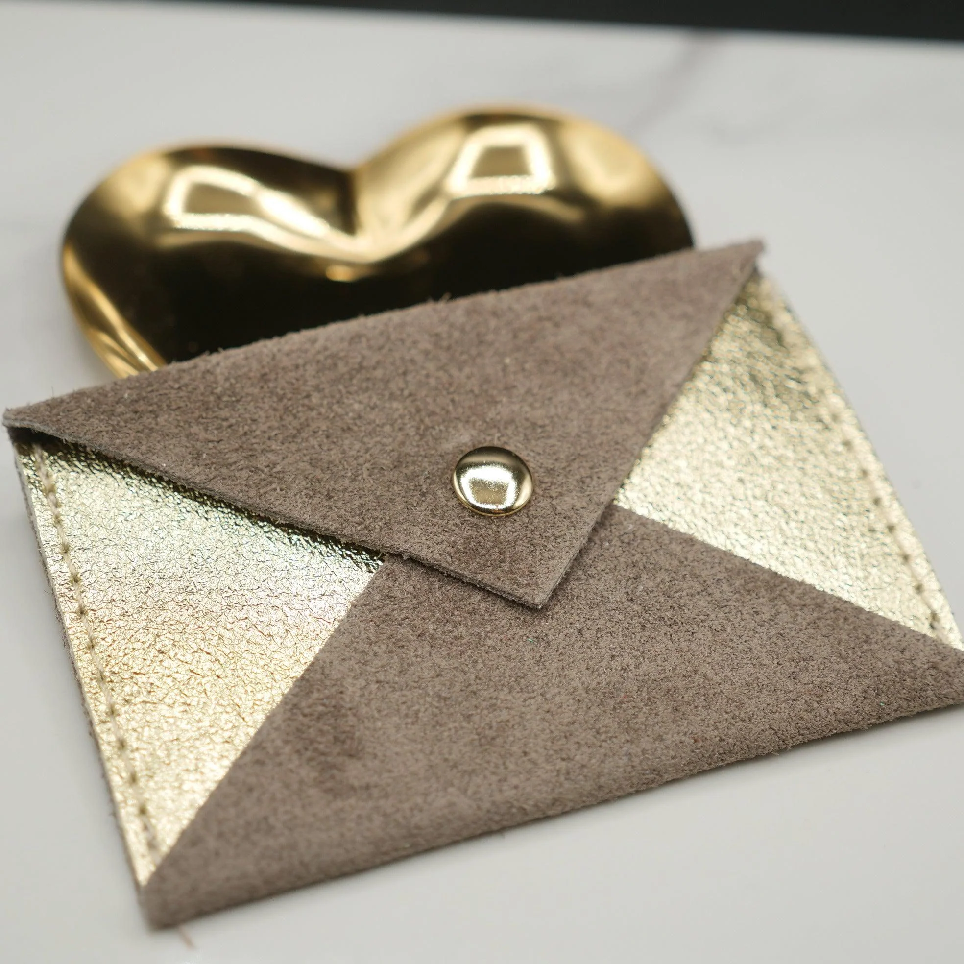 PORTE CARTE BI-COULEUR CUIR - Image 3