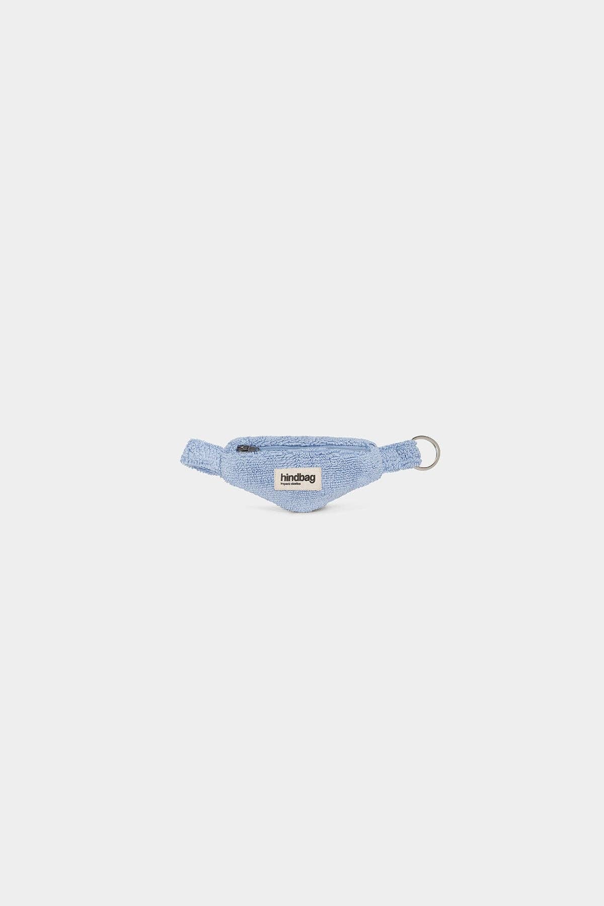 Porte-clés banane Côme Éponge bleu nuage