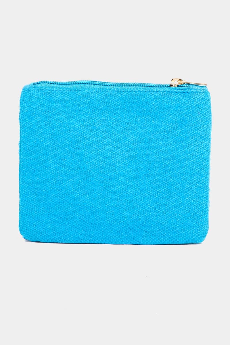 Porte-monnaie perlé Main Hamsa Œil Bleu Maléfique: MULTI - Image 3