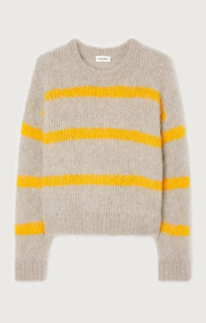 Pull femme Bymi | BRUMEUX RAYE MARMELADE