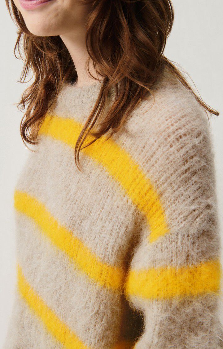 Pull femme Bymi | BRUMEUX RAYE MARMELADE - Image 5